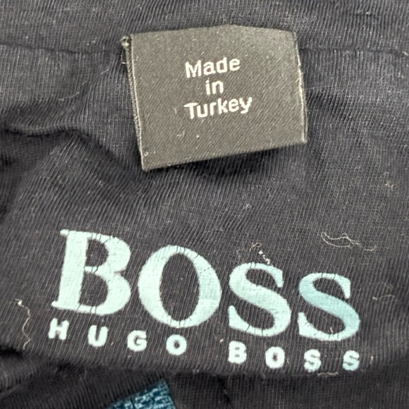 Hugo Boss Black Label Full Zip Sweater Mock Neck Size Medium Color Blue - Picture 5 of 7